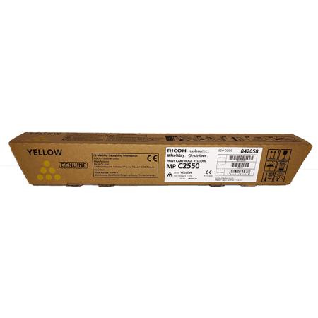 Ricoh MPC2050/2051 Original Toner Y Yellow 5.5k (842470)