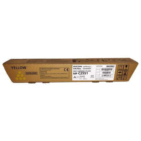 Ricoh MPC2051 Original Toner Y Yellow 9.5k (842466)